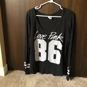 Pink long sleeve shirt